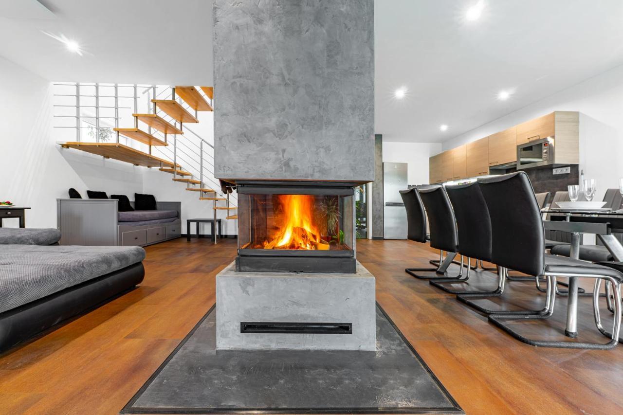 Wellness Villa Klinovec Views Loučná pod Klínovcem Dış mekan fotoğraf