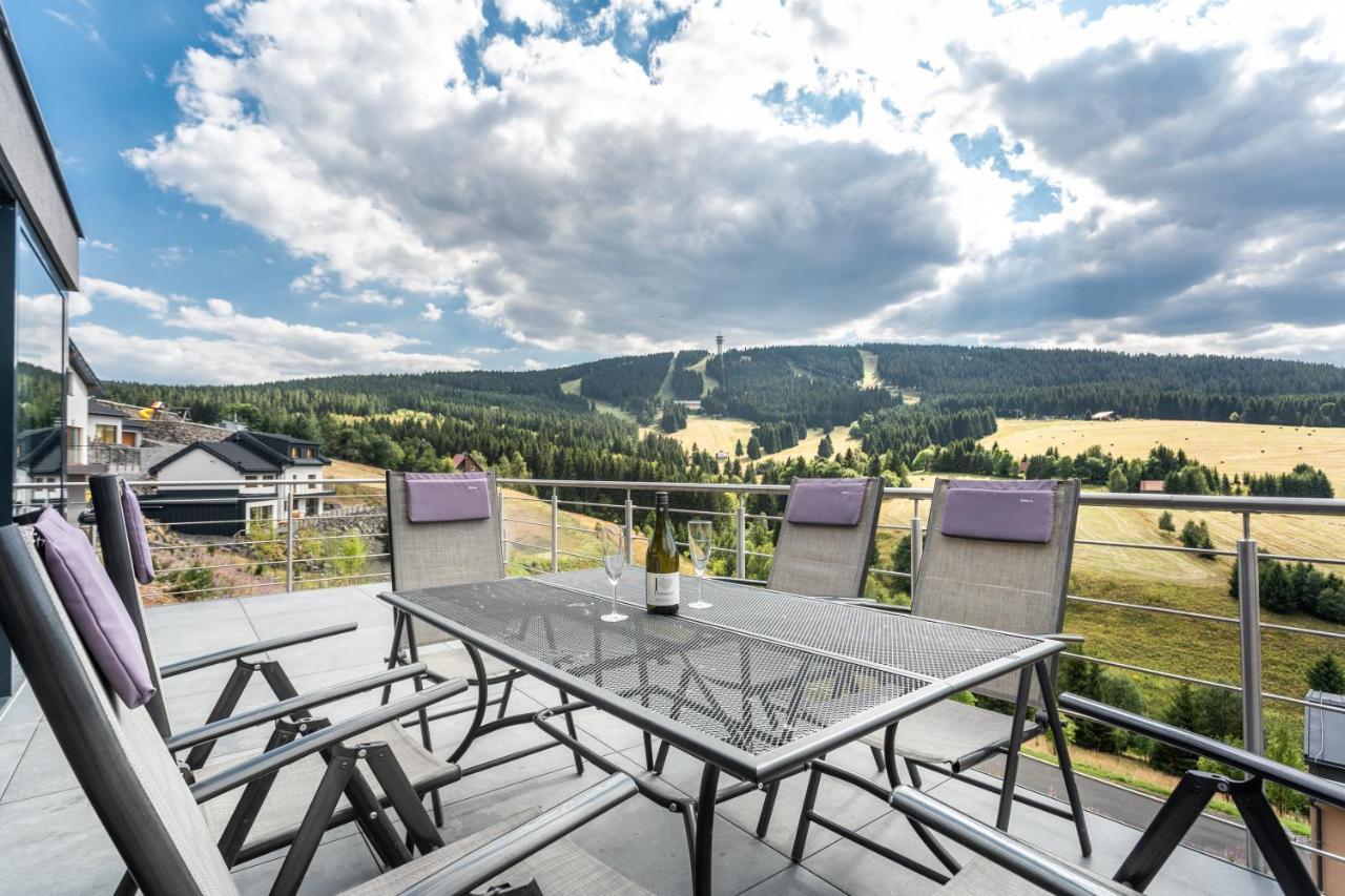 Wellness Villa Klinovec Views Loučná pod Klínovcem Dış mekan fotoğraf