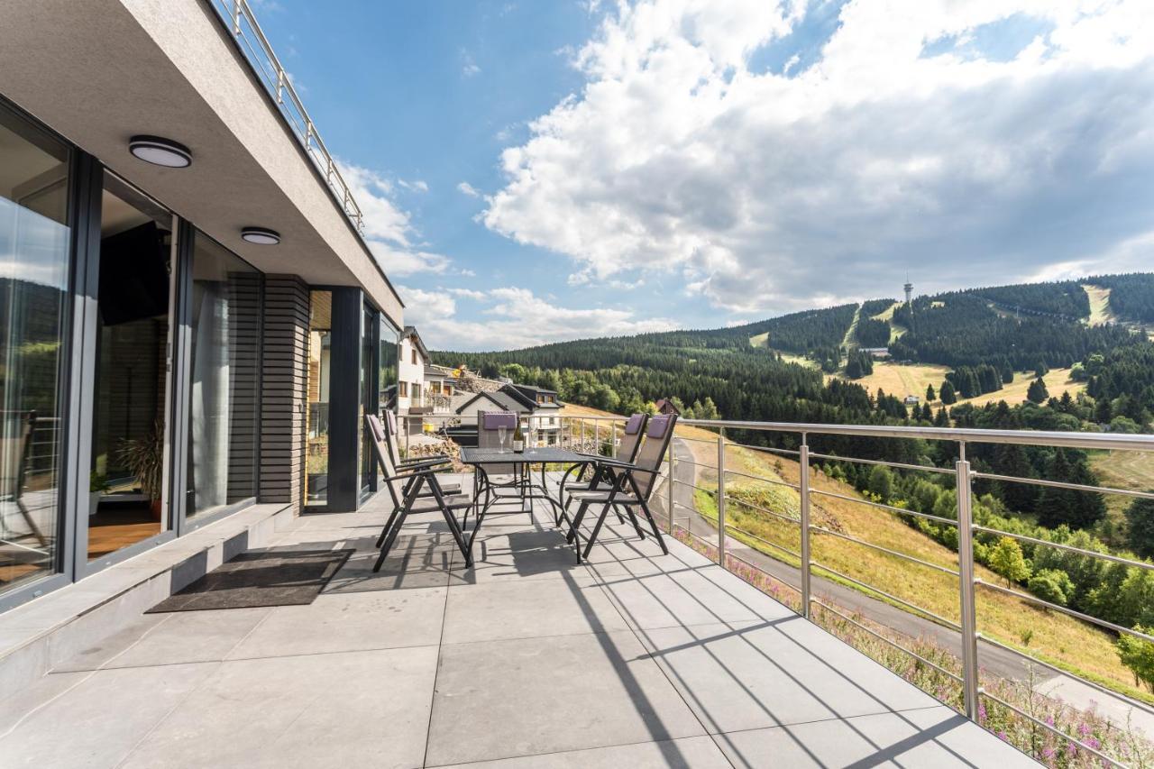 Wellness Villa Klinovec Views Loučná pod Klínovcem Dış mekan fotoğraf