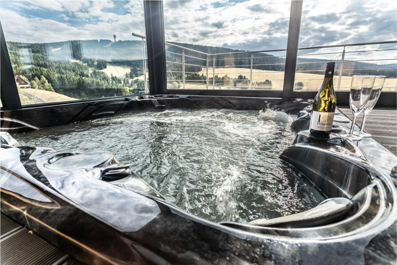 Wellness Villa Klinovec Views Loučná pod Klínovcem Dış mekan fotoğraf