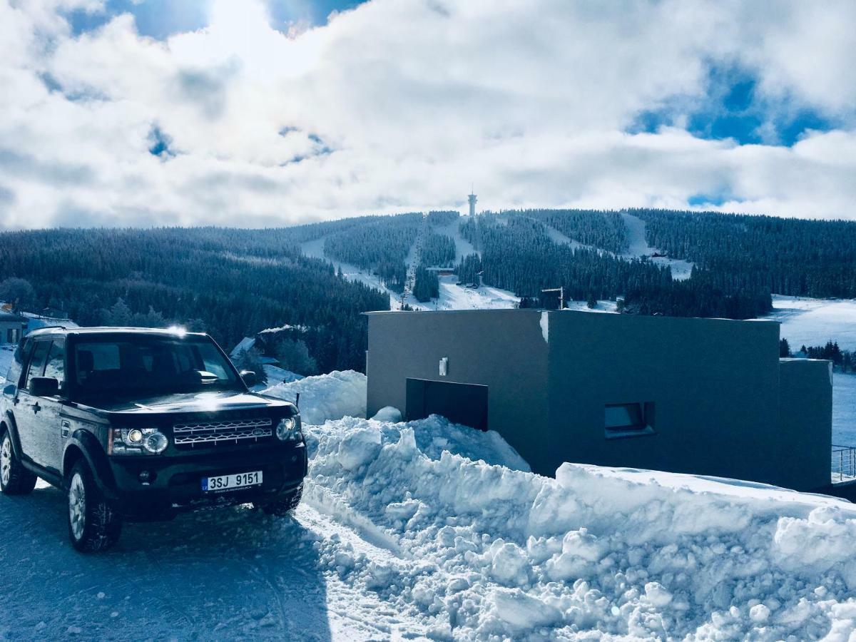 Wellness Villa Klinovec Views Loučná pod Klínovcem Dış mekan fotoğraf