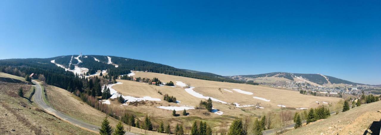 Wellness Villa Klinovec Views Loučná pod Klínovcem Dış mekan fotoğraf